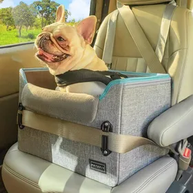 Comparer les prix de Petsfit Panier Chien Voiture Siège Auto Chien Siège Chien Voiture pour Chiens jusquà 8 kg Pliable Transport Chien Voiture arr37