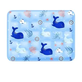 Comparer les prix de Tapis Rafraichissant Chien et chatGelapaisantPliable portableFacile à nettoyerpour Panier Chien Canapé Voiture 40x50cmBaleine