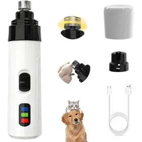 Meilleurs prix pour Lime à ongles silencieuse pour animaux - Soin des pattes électrique pour chats et chiens - Lime à ongles indolore - Lime à ongles
