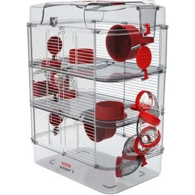 Meilleurs prix pour Cage pour rongeurs - ZOLUX - Rody3 trio - 3 étages - Dimensions 41x27x53 cm - Reconditionné - Excellent état