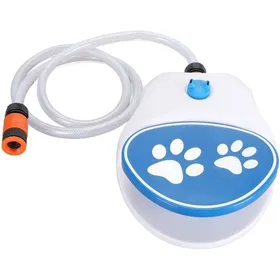 Comparer les prix de Fontaine deau dextérieur pour chien distributeur activé par les pattes arroseur mangeoire avec tuyau A Label