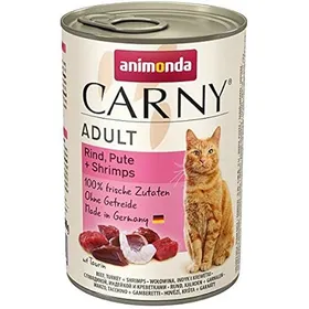 Comparer les prix de Nourriture humide pour chat - GranCarno - Animonda - Bœuf dinde + crevettes - 6 x 400 g - Adulte