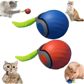 Comparer les prix de 2.0 Jouet interactif intelligent pour chat avec 2 modes, balle à déplacement automatique, rechargeable par USB chat d'intérieur.