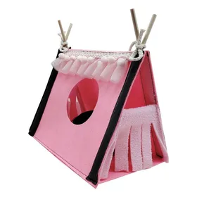 Meilleurs prix pour Tente de cachette - OKUMGGYJ - Tunnel pour rongeurs - Intérieur - Petit animal - Nid chaud
