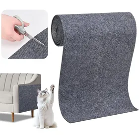 Comparer les prix de Protection De Canapé Pour Chat Autocollante Découpée Sur Mesure 40 X 200 Cm Protège Les Meubles De Canapé Contre Les Griffes