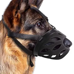 Meilleurs prix pour Housse de muselière respirante pour chiens, anti-morsure et aboiement, convient aux petits, moyens et grands chiens