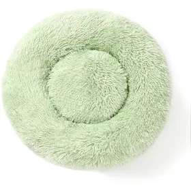 Meilleurs prix pour Coussin rond relaxant en forme de donut pour chien - Coussin doux et chaud pour chat - Lavable moelleux et confortable