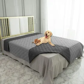 Meilleurs prix pour 1 Couverture Imperméable Pour Chien Housse De Protection Réversible Pour Canapé Et Lit Tapis Lavable En Machine  HOUSSE DE CANAPE