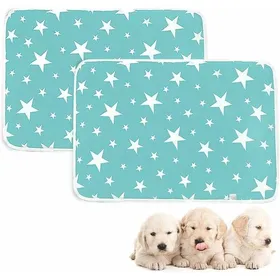 Comparer les prix de Tapis éducateurs pour chien - Unbrand - Lot de 2 tapis - Absorption rapide - Réutilisable - Antidérapant - Surface douce