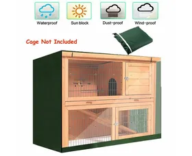 Comparer les prix de Housse de protection pour clapier à lapin 122 x 50 x 105 cm, housse de protection pour cage à lapin, housse de protection contre