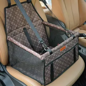 Comparer les prix de Sac de Transport Chien et Chat avec Rehausseur Ceinture de Siège de Voiture de Sac de Voiture danimal Familier Respirant pour