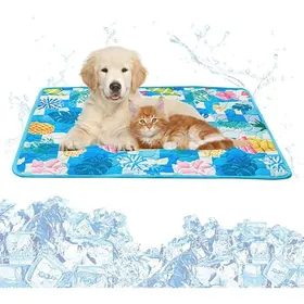 Meilleurs prix pour Tapis Rafraichissant Chien ChatÉté Tapis Refroidissant pour ChienSouple Confortabl Tapis Fraicheur ChienCooling Mat Dog60*50CM