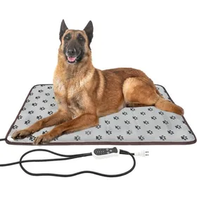 Meilleurs prix pour Tapis chauffant pour animaux - MICH - Résistant aux morsures - Imperméable - 50x70 cm - 1 pièce - Température réglable