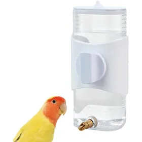 Meilleurs prix pour 1 Abreuvoir oiseau bec allongé 35cm fixation crochet capacité 280ml cage perroquet .