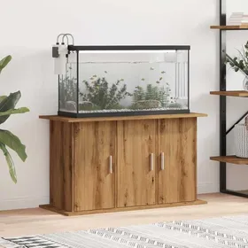 Meilleurs prix pour Elégant Support daquarium - Pieds Robustes - chêne artisanal - 101x41x58 cm - bois ingénierie &8937999