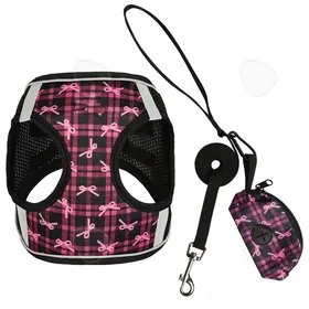Meilleurs prix pour C Harnais chien 35-40 cm avec sangle en maille souple tour de poitrine convient aux chats et chiens pesant entre 3 et 45 kg