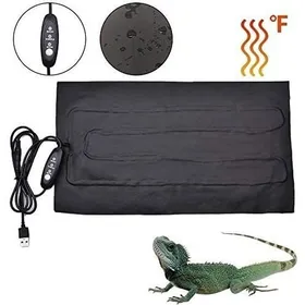 Comparer les prix de Tapis chauffant pour reptiles imperméable température réglable (85 W 35 x 20 cm)