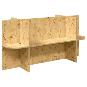 Comparer les prix de Base de terrarium OSB - vidaXL - 50x50x50 cm - Marron - Robuste - Durabilité - Espace pour reptiles - Entretien facile