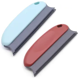 Meilleurs prix pour 2 PCS Brosse à Poils danimaux épilateur de Poils de Chien pour Tapis canapé Voitures Brosse en Caoutchouc