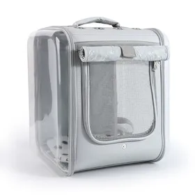 Meilleurs prix pour Sac à dos pour chat - EINNENFFER - Grande capacité - Transparent - Respirant - Confortable