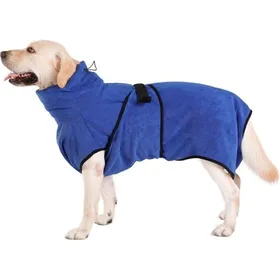 Comparer les prix de Peignoir pour chien super absorbant (M : 50 cm)-Fei Yu