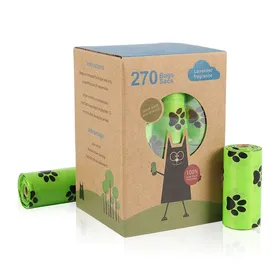 Meilleurs prix pour Sacs à crottes biodégradables - Phoesky - 18 rouleaux - 9x13 pouces - Vert - Parfum lavande - Étanches - Extra épais