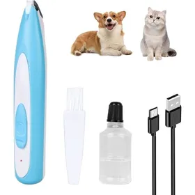 Meilleurs prix pour Tondeuse silencieuse pour chien et chat avec lumire LED et lampe violette - poils danimaux VHV