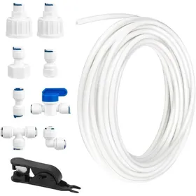 Comparer les prix de Kit raccordement eau réfrigérateur 15m tuyau alimentation 1/4 POM pour frigo et aquarium