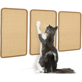 Meilleurs prix pour 1Pièces Tapis Griffoir pour Chat 50x25cm en Fibre de Sisal Antidérapant pour Protéger Meubles Canapé et Murs Contre Les Griffures