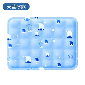 Comparer les prix de Tapis rafraîchissant pour chien - Phoesky - Motif imprimé animal - 50x60 cm - Écologique - Polyester + PVC + gel doux