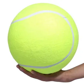 Comparer les prix de Balle de tennis pour chien 9,5" Grand jouet pour animaux de compagnie Sports de plein air Balle pour chien