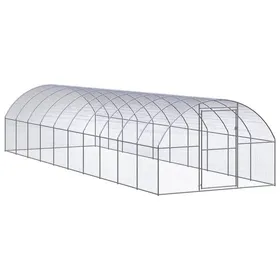 Meilleurs prix pour BEAU Enclos extérieur Poulailler d'extérieur - Volière - 3x10x2 m Acier galvanisé mode222048