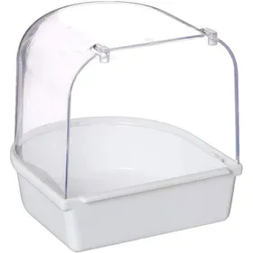 Comparer les prix de Baignoire pour Oiseaux pour Cage Bain doiseaux Cage en Plastique Suspendu Accessoires multifonctionnels adaptés aux Multico VOLIERE
