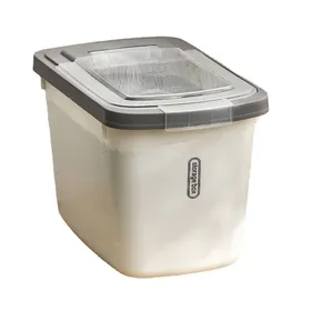 Comparer les prix de Récipient Hermétique Pour Riz Et Céréales Grand Contenant Pour Aliments Chiens Farine Avec Verre Doseur Pour Cuisine Maison Label