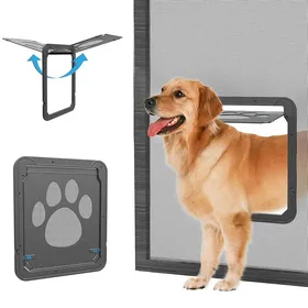 Meilleurs prix pour Chatiere pour chien chat grande taille moyen xl isolante  - TCHOUPIN -  porte animaux de compagnie silencieux taille interieur dome
