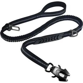 Comparer les prix de Laisse pour Chien - - 15M - Nylon Durable - Anti Traction - Confort Poignée Noir YYV