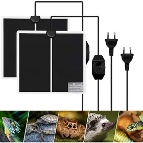Meilleurs prix pour Tapis chauffant réglable pour reptiles - Unbrand - Température réglable 0-35°C - Puissance 5W - Résistant à lhumidité