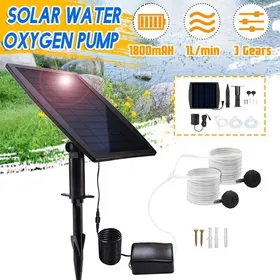 Meilleurs prix pour Kit Pompe à Oxygène à Energie Solaire +Panneau Solaire Pour Jardin-keeper