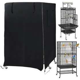 Comparer les prix de Housse De Cage pour Oiseaux - Grande Couverture Nuit - Obscurité Totale - 210D - 33 x 23 x41
