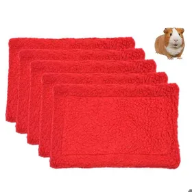Comparer les prix de Lot de 5 coussins pour animaux de compagnie coussin de couchage pour hamster coussin de placement pour cage de hamster coussin