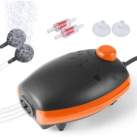 Comparer les prix de 3W Pompe à Air pour Aquarium 300L/H Bulleur Silencieux Réglable pour Aquariumpour réservoir de Tortue de Poisson 1– 450L