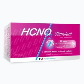 Meilleurs prix pour HCNO2 féminin, complément alimentaire, 28 gélules avec 2 formules différentes pour une synchronisation au cycle féminin