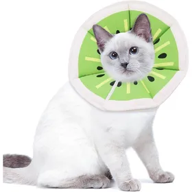 Comparer les prix de Collerette Réglable Anti Léchage pour Chat Collier de Récupération Tour de Cou Doux Cônes de Convalescence Après Chirurgie