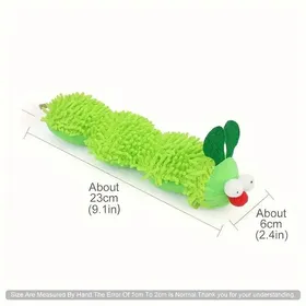 Comparer les prix de Jouet interactif en peluche pour chats - Phoesky - Motif dessin animé - Tissu doux - Sans batterie - Sisal - 23x6.5x5 cm