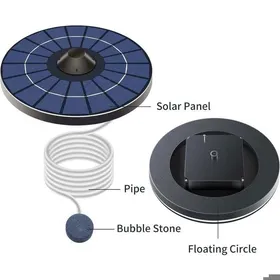 Comparer les prix de Pompe à Oxygène pour Aérateur dÉtang Solaire avec Tuyau dair Et Pierre à Bulles à Eau Flottante Oxygénateur de Réservoir de