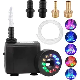 Comparer les prix de Pompe À Eau Submersible 25 W 2000 L/H - Pompe À Eau Pour Aquarium Bassin Système Hydroponique Et Fontaine Solaire De Jardin (Ave