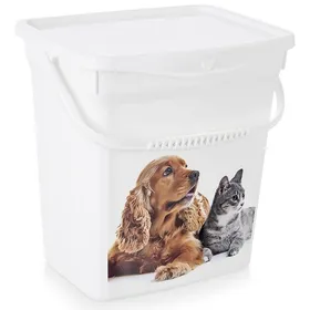 Comparer les prix de Conteneur pour nourriture pour animaux - Hobby Life - 6 l - 23x18x245 cm - Sans BPA - Résistant -25°C à +95°C - Étanche