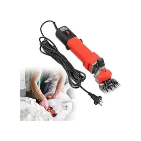 Meilleurs prix pour Tondeuse à Laine Électrique MLBQ 690W - 6 Vitesses pour Mouton Cheval Bétail - Lame Professionnelle (110V-240V) Rouge