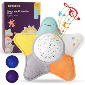 Comparer les prix de Peluche Apaisante pour Bébé - PIMPIMSKY - Veilleuse Musique et Sons - Gris