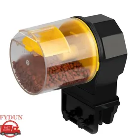 Comparer les prix de FYDUN Distributeur automatique de nourriture pour poissons Automatic Fish Feeder Smart Timing animalerie distributeur Bleu Jaune
